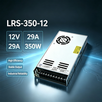 Alimentation à découpage LED 12V 29A 350W, module convertisseur AC-DC à 85% d'efficacité pour bande lumineuse LED LRS-350-12 90-264V