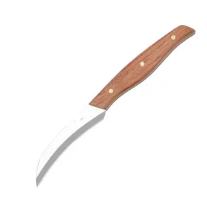 DF317 кухонный нож для разделки фруктов для поваров из нержавеющей стали, инструменты для гравировки овощей