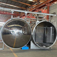 Lyophilisateur industriel pour fruits, légumes et aliments pour animaux de compagnie, machine de lyophilisation