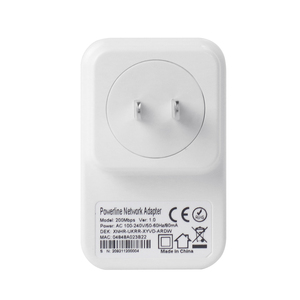 Wavedup — adaptateur <span class=keywords><strong>powerline</strong></span> ethernet 200 mb/s, haute qualité, wi-fi, prise secteur avec rapide - Product Image 3