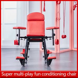 2026 NUEVO YX Equipo Sexual Multifuncional SM, Asiento Romántico Ahorrador <span class=keywords><strong>de</strong></span> Esfuerzo, Silla <span class=keywords><strong>de</strong></span> Ocho Patas Hehuan, Rojo - Product Image 2