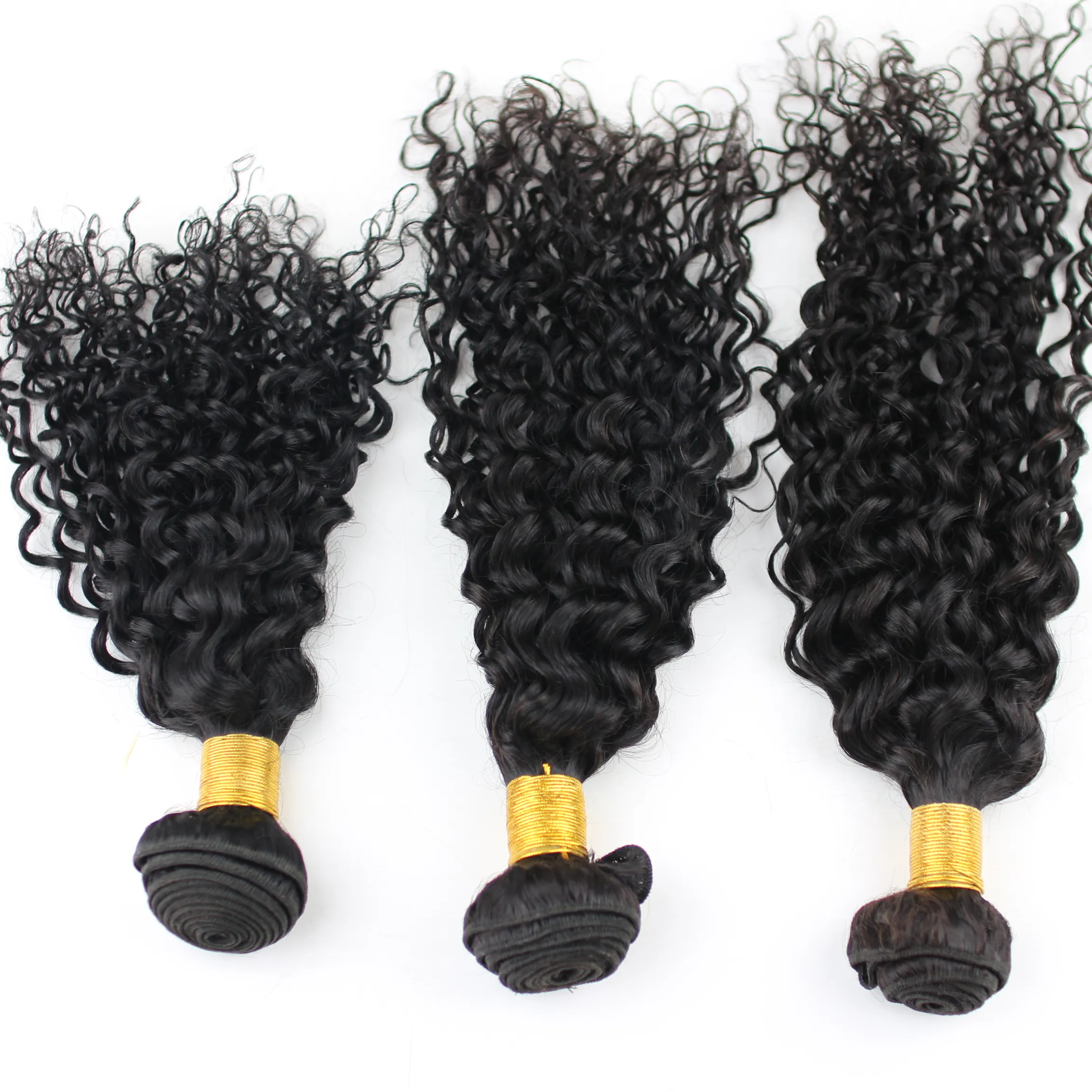 Arrival Cheap Natural Color 100 Virgin Crochet Braids With Human Malaysian Faux Locs Curly Bulky Hair