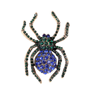 Broche de araña de insecto creativo Retro broche de collar de ropa de aleación de moda - Product Image 3