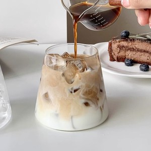 แก้วกาแฟแก้วน้ำทรงสูงทนทานขนาด 350 มล. ทำจากแก้วบอโรซิลิเกตคุณภาพสูง ใช้ซ้ำได้ เหมาะสำหรับน้ำผลไม้ ขายส่ง - Product Image 6