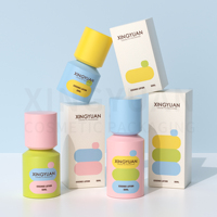 Bouteille à pompe à vide XINGYUAN avec bouchon anti-poussière, couleur personnalisée, 50 ml, bouteilles sans air en plastique pour sérum facial, lotion hydratante