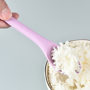 Aishang AS8131 New Silicone Anti-fall Household Food Stirrer Small Dessert Spoon From China - Product Image 4