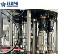 Ligne de production automatique de remplissage d'eau en bouteille, machine de remplissage d'eau minérale en bouteille PET, machine de remplissage d'eau automatique