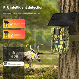 3MP Solar Security Network Camera Wireless <b>Wifi</b> <b>Outdoor</b> Waterproof Night Version Hunting Camera - Product Image 4