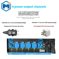 Boîtier de distribution d'alimentation Manchange pour scène, gestionnaire de signal audio pour Line Array, Hub 220V 10A