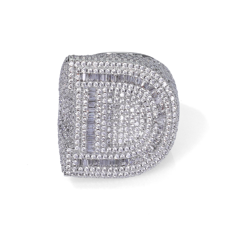 Bague en argent-D