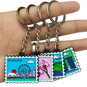 Nhà Máy Bán Buôn Biểu Tượng Tùy Chỉnh 2D 3D Keyring Hình Dạng Mềm Cứng Men Tùy Chỉnh Kim Loại Tên Logo Keychain Móc Chìa Khóa - Product Image 2
