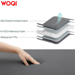 Colchón inflable automático Woqi con bomba eléctrica incorporada, rectangular, gris, para acampar, para 1-2 personas, portátil, para uso en exteriores. - Product Image 2