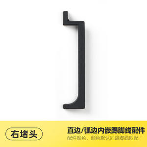 Rodapié de pared empotrado de aleación de aluminio ultraestrecho de 2 cm/3/5 cm/8 cm, invisible y oculto, de metal. - Product Image 5