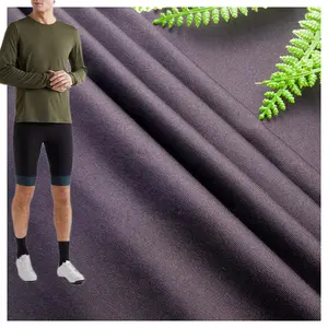 Áo Thun Vải Polyester Nhanh Khô Tái Chế Dệt Kim Spandex Thân Thiện Với Môi Trường Bền Vững Áo Thun Vải Tái Chế