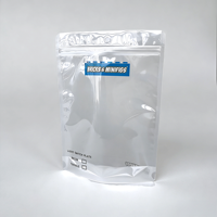 Bolsa de Plástico Personalizada de Polietileno PE PET Transparente Mate con Cierre Reutilizable para Juguetes y Herramientas