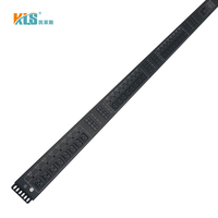 Bloc d'alimentation intelligent KLS haute puissance avec prise C19, triphasé 415V 125A 90KW, modèle de protection de branche de sortie avec disjoncteur