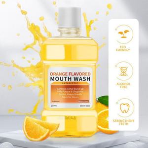 Enjuague Bucal Antibacterial con Sabor a Menta Refrescante, Naranja y Arándano, 250 ml, Cuidado Bucal, Aliento Fresco Duradero, Fortalece los Dientes - Product Image 3