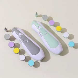 Coupe-ongles électrique pour bébé personnalisé, kit de toilettage pour bébé 6 en 1, lime à ongles pour bébé, coupe-ongles pour nourrissons, ensemble de manucure pour tout-petits ou adultes - Product Image 3