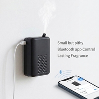 Diffuseur d'huiles essentielles sans eau pour la maison, diffuseur de parfum à brancher sur prise murale avec télécommande via application Bluetooth