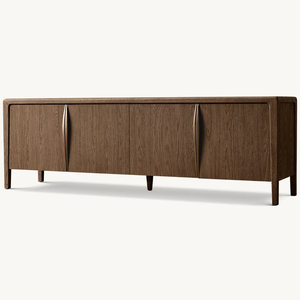 Светлая роскошная вилла в американском стиле, гостиничная спальня, ТВ-шкаф, простой, современный и модный напольный шкаф для телевизора - Product Image 5