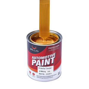 1K perla dorata (fase verde) vernice Spray in resina acrilica per rivestimento in plastica per Auto WILLIS modello di marca 199A OEM rivestimento Auto - Product Image 5