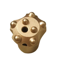 FineDrill 7 boutons diamètre 38mm bouton conique forets 7/11/12 degrés foret en pierre dure pour tige 22x108mm tige de forage de roche