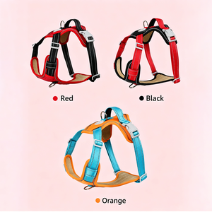 <b>Pet</b> Dog Chest Strap Traction Rope Vest Large Dog Adjustable Chest Strap Reflective Explosion Proof Traction Rope - Product Image 6