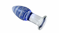 Anales Spielzeug Glas-Dildo Butt Plug Anale Masturbation G-Punkt Massage Sexprodukte Sexspielzeug für Frauen Männer Schwule