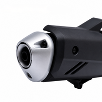 Commandes personnalisées uniquement, non disponibles pour achat direct. Silencieux d'échappement avec revêtement B, convertisseur catalytique, pièces détachées pour PCX160.