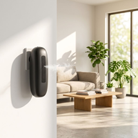 Diffuseur d'huiles essentielles électrique mural commercial, sans eau, à atomisation nano, contrôlé par application, pour la maison