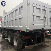 Camion benne SINOTRUK HOWO 6x4 d'occasion, 375 CV, Euro3, poids lourd, 10 roues, pour la construction et l'exploitation minière