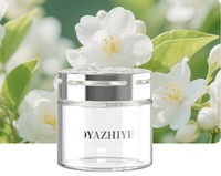 Diffuseur d'arômes automobile moderne en gel solide longue durée pour voiture, désodorisant en plastique, parfum pour voiture