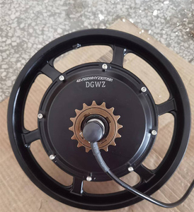 Moteur de Moyeu Arrière de Vélo Électrique Sans Balais, Sans Engrenage, à Frein à Disque, 14 Pouces, 36V 48V 350W 500W - Product Image 2