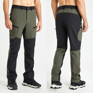 Pantalones de <span class=keywords><strong>Trabajo</strong></span> Cargo para Hombre, para Exteriores, Invierno, Forrados con Polar, Resistentes al Viento y al Agua, Tácticos, con Múltiples Bolsillos, para Senderismo - Product Image 2