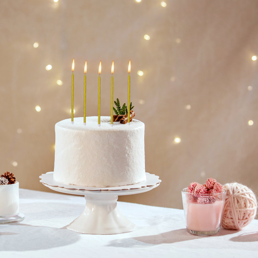 12 Pièces Bougies Anniversaire Couleur, Bougies De Gâteau