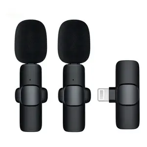2023 New Mini Wireless Lapel Microphone Wireless Professional With Noise Cancelling Function For Phone Live Show
