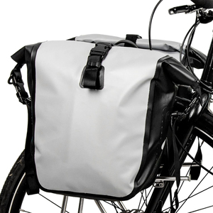 Bolsa de Almacenamiento para Equipo de Ciclismo Multifuncional de Moda Personalizada al por Mayor, Bolsa de Bicicleta de Cuero PU Impermeable y Portátil - Product Image 1