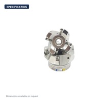 Outils de fraise à 90 degrés CNC Fraise hexagonale double face 42CrMo à faible résistance WNMU080608 4 INSERT OEM ODM pris en charge