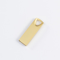 Clé USB 2.0 en métal 4 Go à bas prix, personnalisable avec logo OEM, idéale pour les cadeaux et l'usage quotidien