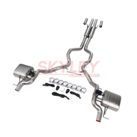 Système d'échappement Catback personnalisé pour Land Rover Range Rover SVR 5.0L 2019-2023, tuyaux d'échappement en acier inoxydable