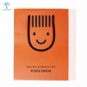 Custom Hot Sale Latest Fashion Luxury Baby Gifts Packing Colored Kraft Paper Bag - Product Image 4