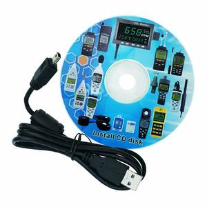 เครื่องตรวจจับรังสีสนามแม่เหล็กไฟฟ้าแบบดิจิตอลสามแกนคุณภาพสูง บันทึกข้อมูล 9999 รายการ พร้อมซอฟต์แวร์ CD USB เครื่องวัด EMF - Product Image 5