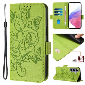 Mode Rose Floral Portefeuille Étui En Cuir Pour <span class=keywords><strong>Samsung</strong></span> <span class=keywords><strong>Galaxy</strong></span> S25 S24 Plus S22 Ultra S23 FE <span class=keywords><strong>Xcover</strong></span> 7 6 Pro <span class=keywords><strong>5</strong></span> 4 M55 M62 Couverture de Téléphone - Product Image 6