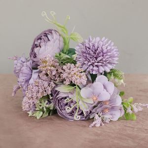 7 Têtes de Roses Artificielles en Soie de Haute Qualité, Écologiques, Couleurs Mixtes Quatre Saisons, pour Remise de Diplôme, Pâques, Mariage - Product Image 3