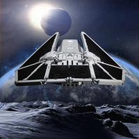 Funbuild Star Game Série Briques Wars Jouet MOC-101509 Midi-Scale TIE Reaper Briques Briques Blocs de Construction Jouets