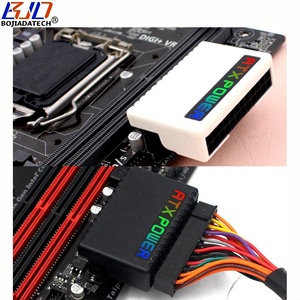 Adaptador de Corriente <span class=keywords><strong>RGB</strong></span> <span class=keywords><strong>ATX</strong></span> de <span class=keywords><strong>24</strong></span> Pines Hembra a <span class=keywords><strong>24</strong></span> Pines Macho de 90 Grados al por Mayor en Stock - Product Image 6