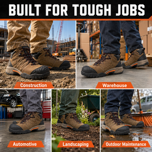 Bottes de travail de sécurité imperméables <span class=keywords><strong>EN</strong></span> ISO 20345 S7S avec embout composite, résistantes aux perforations, antidérapantes et résistantes à l'huile - Product Image 6