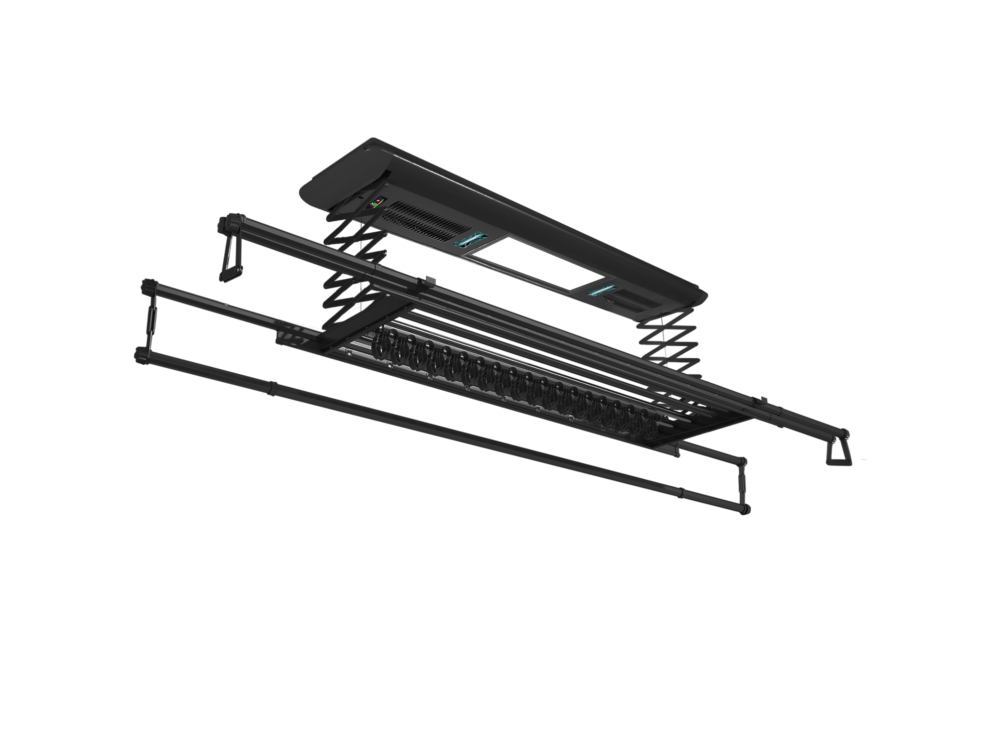 สีดำมีเสายาว