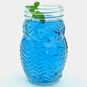 Wholesale 18oz Owl Shaped Glass <strong>Jar</strong> With Metal Lid Personality Design <strong>Mason</strong> <strong>Jar</strong> - Product Image 3
