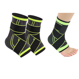 Ventilación Compresión ajustable Tobillo Soportes Mangas Recuperación de lesiones <span class=keywords><strong>Aquiles</strong></span> Tobillera Soporte - Product Image 1